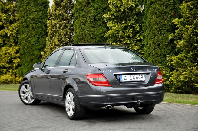 Mercedes C 220 2.2CDI(170KM)*Avantgarde*Navi*El.Fotele*Klimatronik*Skóry*Szyber*Alu17