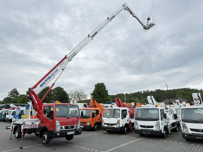 Nissan Cabstar Podnośnik Koszowy 22.6m Zwyżka MULTITEL MJ 226 UDT GSR Versalift P7