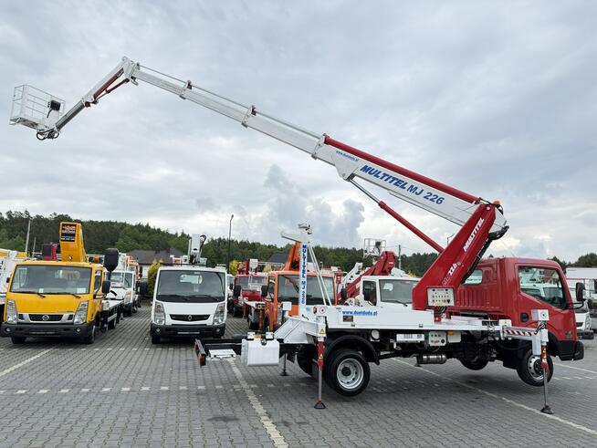 Nissan Cabstar Podnośnik Koszowy 22.6m Zwyżka MULTITEL MJ 226 UDT GSR Versalift P7