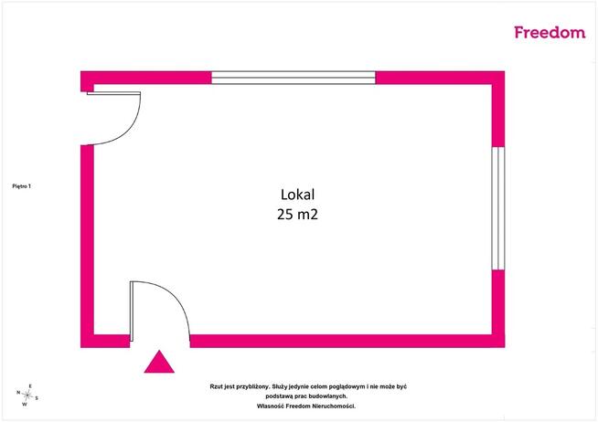 Lokal biurowy na 1 piętrze