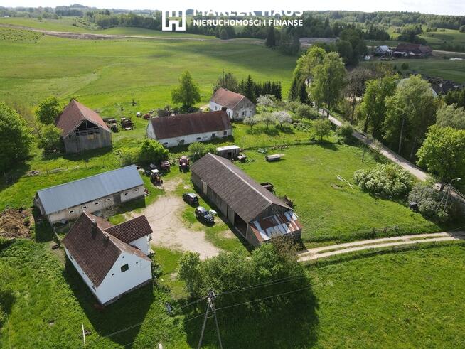Mazurskie siedlisko 9 ha Puszcza Romincka