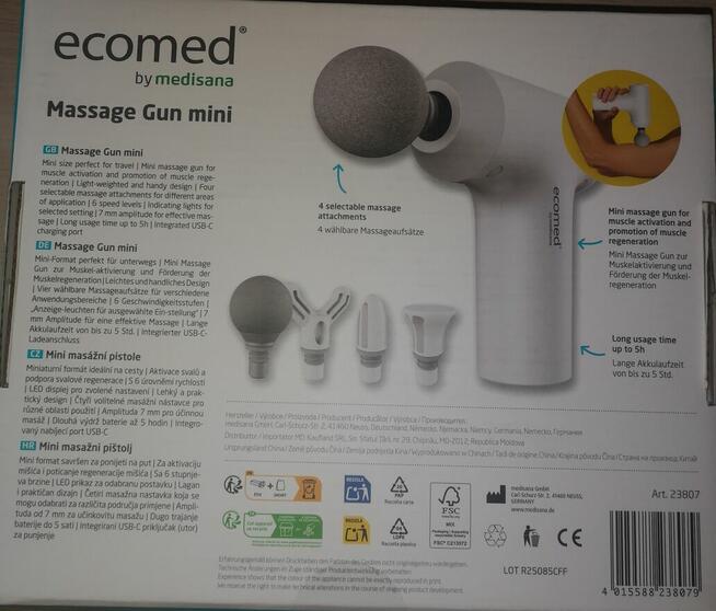 Sprzedam Masażer pistolet. Nowy. Niemcy.