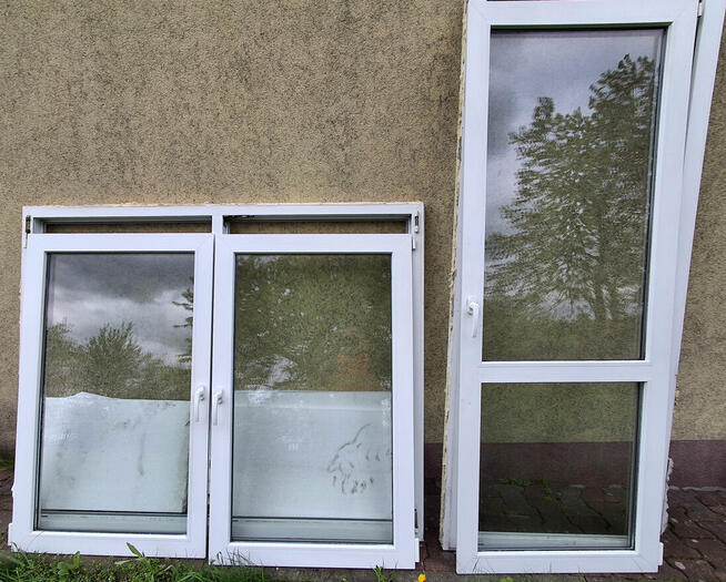 Okna Oknoplast z rozbiórki żaluzje różne wymiary stan bardzo