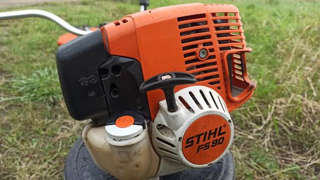 Kosa stihl fs90 _ szelki _ przyłbica