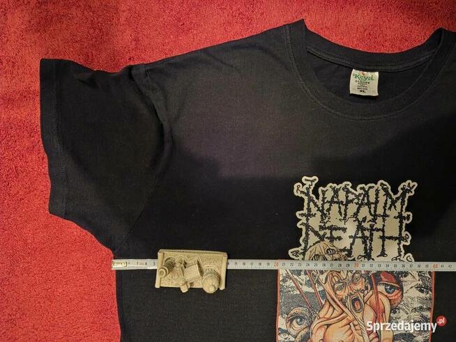 Koszulka NAPALM DEATH Rozm. L/XL Jak Nowa