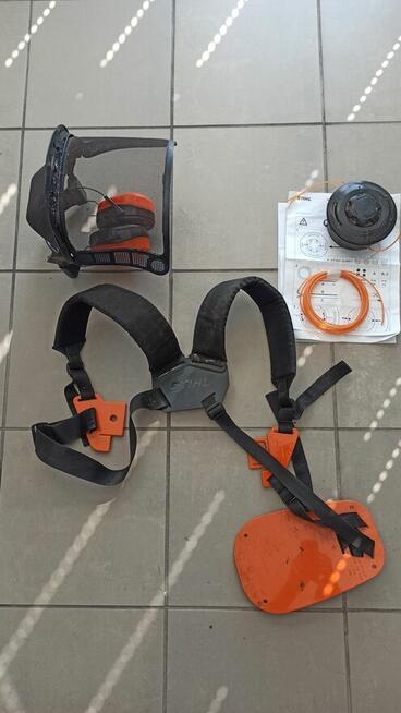 Kosa stihl fs90 _ szelki _ przyłbica