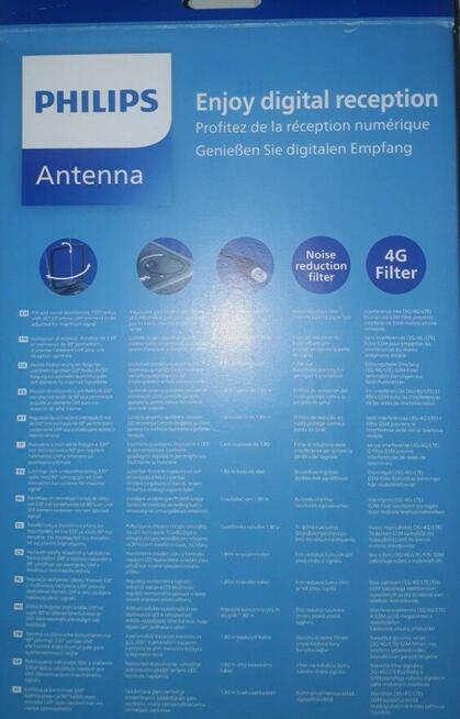 Antena Philips. Nowa. Świetny odbiór kanałów. Okazja !!!