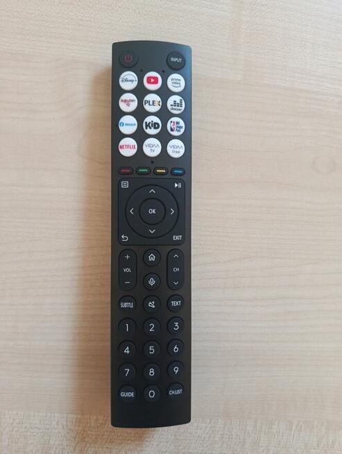 Nowy pilot marki ALLMITY do telewizora Hisense / Toshiba VID