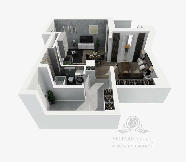 Mieszkanie 41,01m2 + ogórd i taras widokiem na Odrę/Kleczków