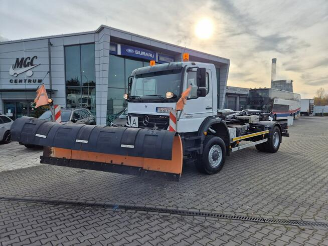 Mercedes-Benz Axor 18.33 4X4 / HAKOWIEC / PŁUG ŚNIEŻNY