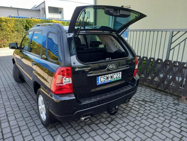 Kia Sportage 2.0Benz 141KM Skóry Grz.Fotele 2KplKół 130TysKmPrzebiegu BardzoZadbana