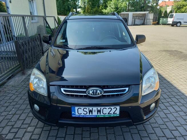 Kia Sportage 2.0Benz 141KM Skóry Grz.Fotele 2KplKół 130TysKmPrzebiegu BardzoZadbana