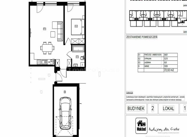 Dom w cenie mieszkania 72 m²