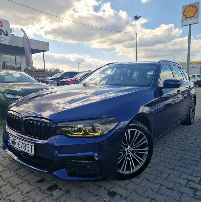 BMW 520 M-Pakiet Radar Kamery Head Up Grzana kiera Stan BDB Serwis do Końca