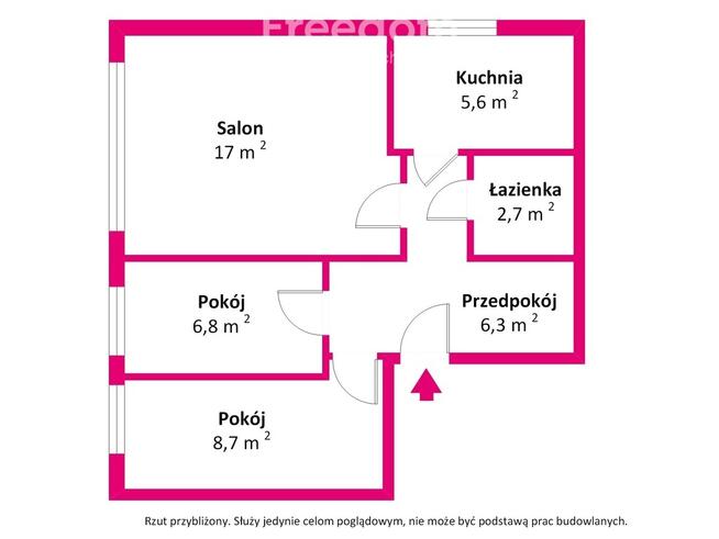 3-pokojowe mieszkanie 48 m² w Piasecznie