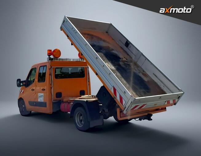 Renault Master Wywrotka 3 stronna Webasto Oświetlenie robocze Pneumat DMC 5000Kg