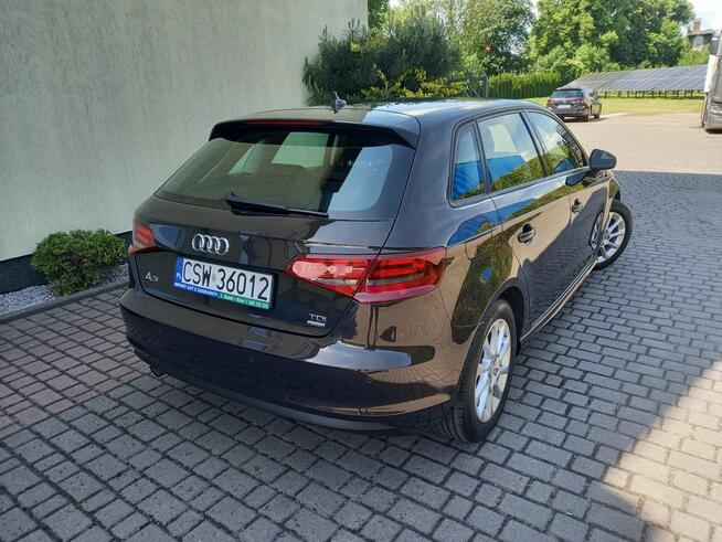 Audi A3 Tdi Sportback 5Drzwi Navi Klimatronik Tempomat Nowe Opony plus Zimówki