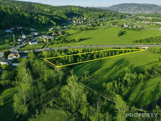 Działka usługowa Nowy Sącz Święta Helena