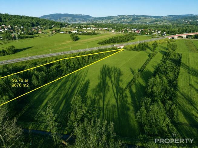 Działka usługowa Nowy Sącz Święta Helena