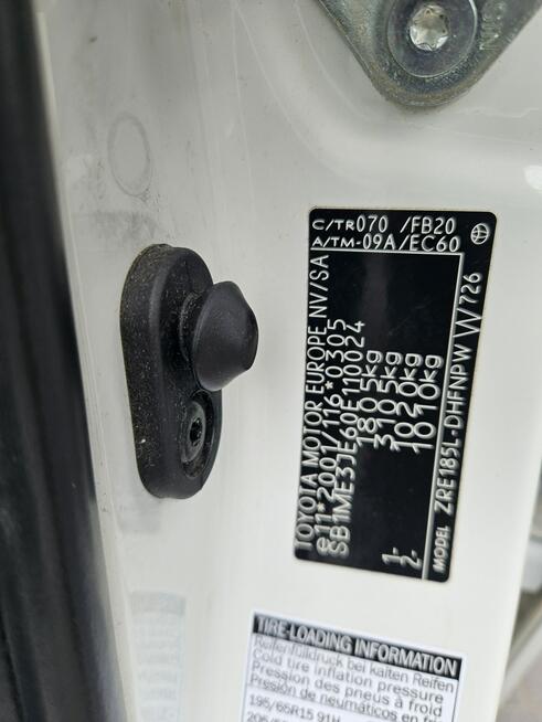 Toyota Auris Polski salon, Kamera cofania.