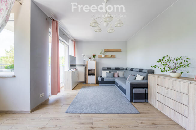 Słoneczne 3 pokoje (62,74 m²) z dużym balkonem