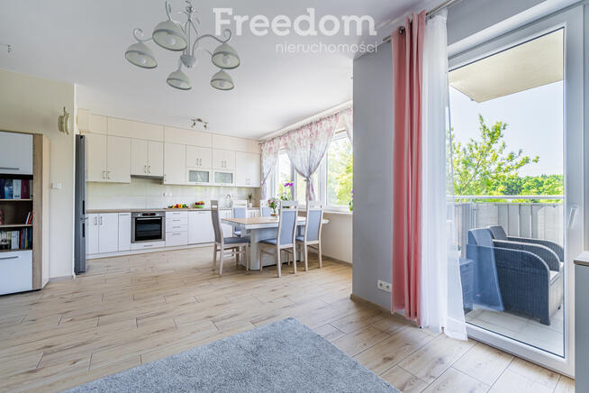 Słoneczne 3 pokoje (62,74 m²) z dużym balkonem