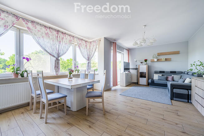 Słoneczne 3 pokoje (62,74 m²) z dużym balkonem