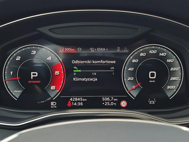 Audi S7 SkrętnaOŚ_Masaże_Wentylacja_Laser/Matrix_HeadUp_Webasto_Kamera360