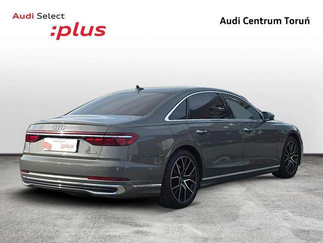 Audi A8 Lang_OśSkrętna_Masaże_Wentylacja_HeadUp_Panorama_B&O_Webasto_Dociągi_