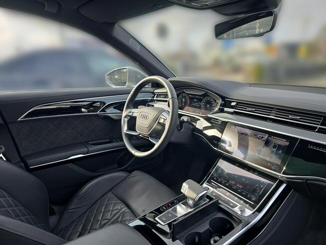 Audi A8 Lang_OśSkrętna_Masaże_Wentylacja_HeadUp_Panorama_B&O_Webasto_Dociągi_