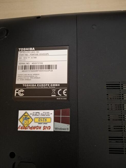 Sprzedam laptopa TOSHIBA