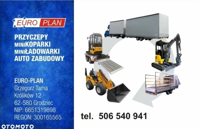 Nowa przyczepa Brenderup KIPER - 3 strony-DMC 3,5t-Gwarancja