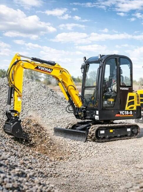 Koparka NEX 1850kg YUCHAI YC18-9 Yanmar 3tnv76 g. kopania 25