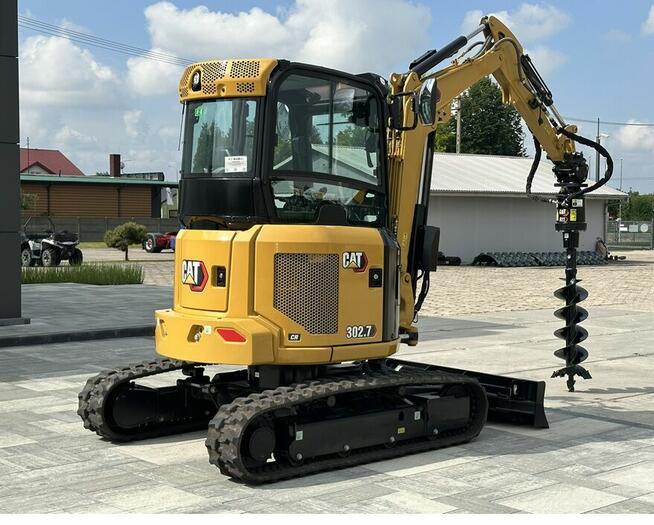 FABRYCZNIE NOWA MINIKOPARKA CATERPILLAR 302.7 CR
