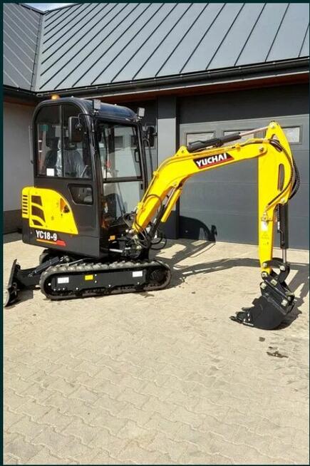 Koparka NEX 1850kg YUCHAI YC18-9 Yanmar 3tnv76 g. kopania 25
