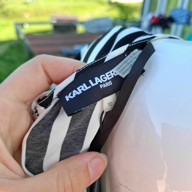 Karl Lagerfeld Paris • sukienka mini • M • nowa z metką