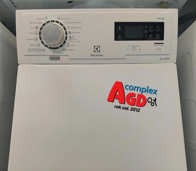 Pralka ładowana od góry Electrolux EWT1266ESW ROK GWARANCJA