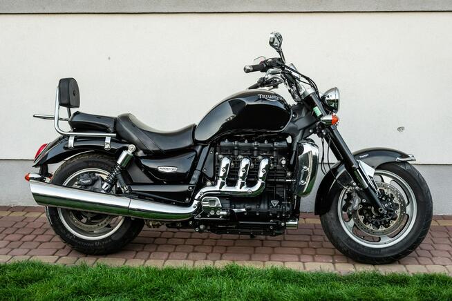 Triumph Rocket III 2300 R 2011 HISTORIA ASO ABS Raty Transport Piękny stan Gwarancja