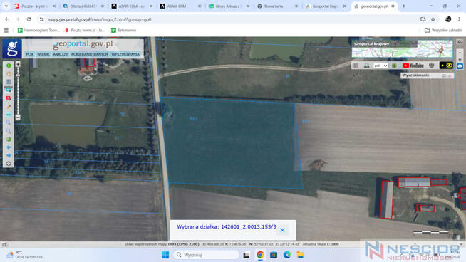 Duża działka z potencjałem 8690m2