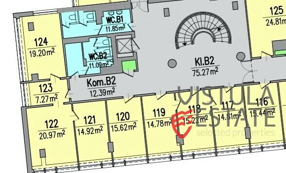 Lokal biurowy 96,32 m2 | Salwator
