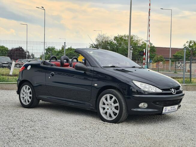 Peugeot 206 CC Klimatronik Skóra Grzane Fotele Sensory Halogeny Komputer Alu