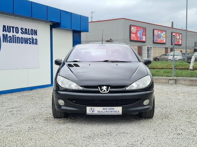 Peugeot 206 CC Klimatronik Skóra Grzane Fotele Sensory Halogeny Komputer Alu
