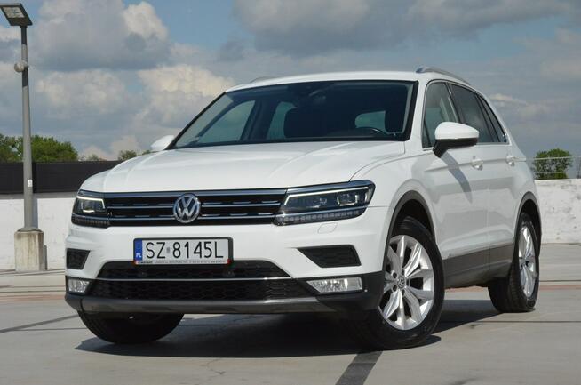 Volkswagen Tiguan 1.4 TSI 150 KM aut Highline /LEDy/Skóra/Navi/Ele.fotel/Pamięci/Grzania