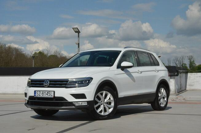 Volkswagen Tiguan 1.4 TSI 150 KM aut Highline /LEDy/Skóra/Navi/Ele.fotel/Pamięci/Grzania