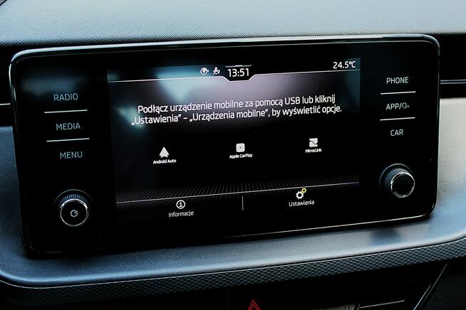 Škoda Scala Ambition FV23% SalonPL 110KM LED Klimatronik Android/Apple