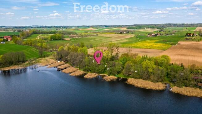 Działka z linią brzegową Jezioro Luterskie, 10 ar