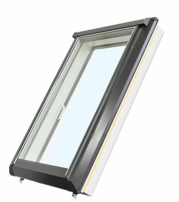 3-Szyb Wyłaz dachowy Okno PCV 55x78 SkyFens Termo + KOŁNIERZ