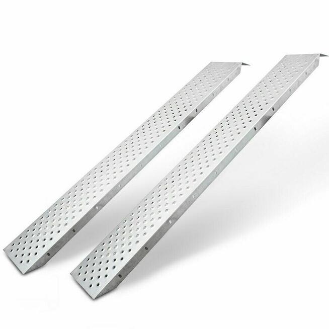 Rampy najazdowe stalowe 160cm 2szt 400kg antypoślizgowe ramp