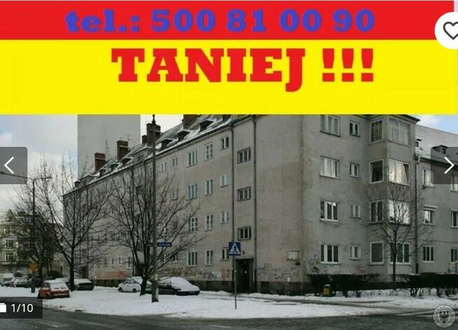 Rewelacyjne mieszkanie 3 pokoje Balkon Krzyki Gajowice