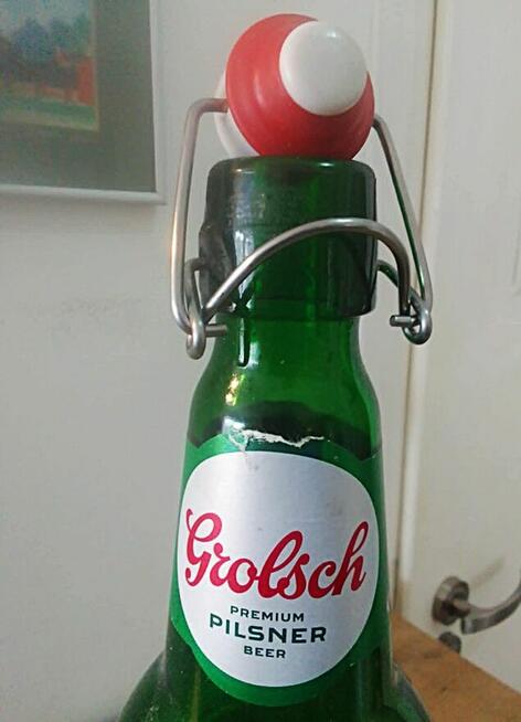 Duża butelka od piwa GROLSCH Premium Pilsner 1,5 l. Niemcy